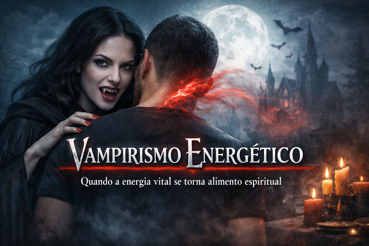 Vampirismo Energético: quando a energia vital se torna alimento espiritual